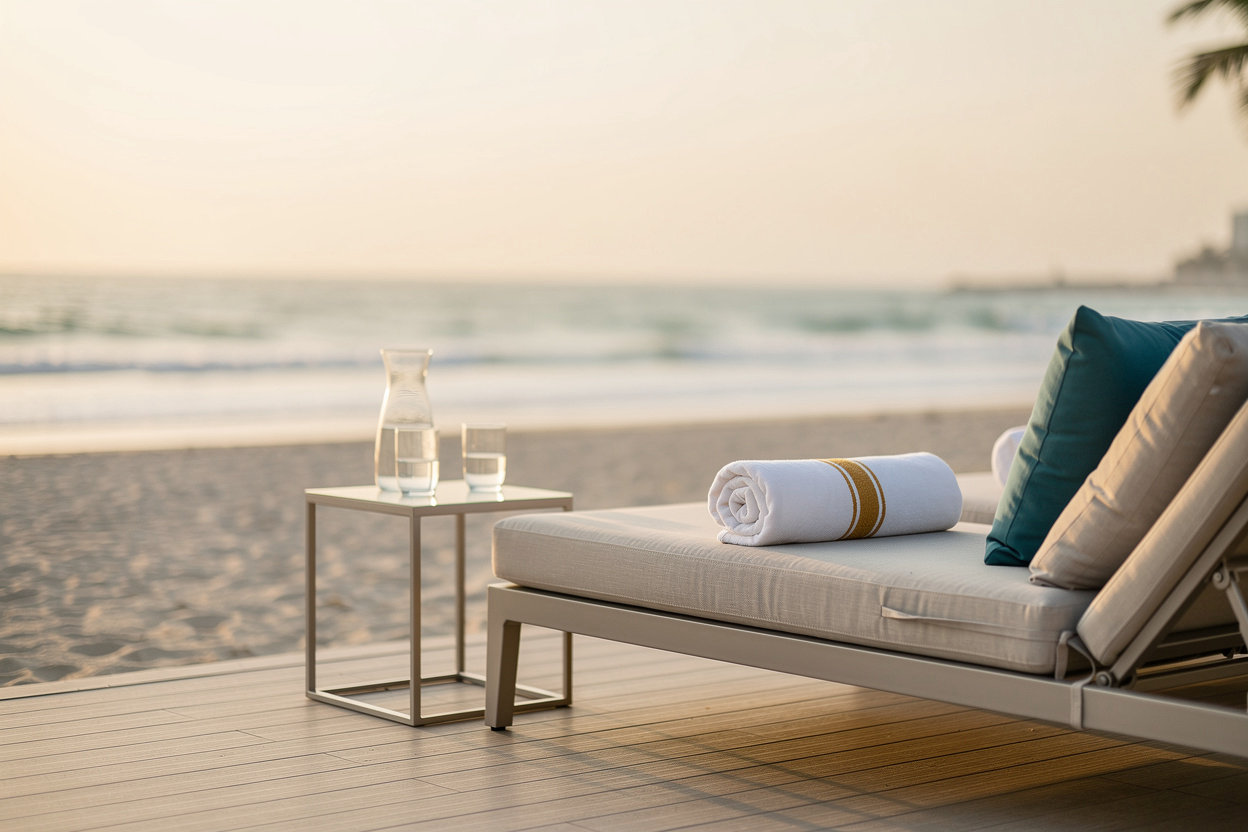 Smart Oasis Holiday Homes in Dubai beachfront villa with direct beach access and ocean views